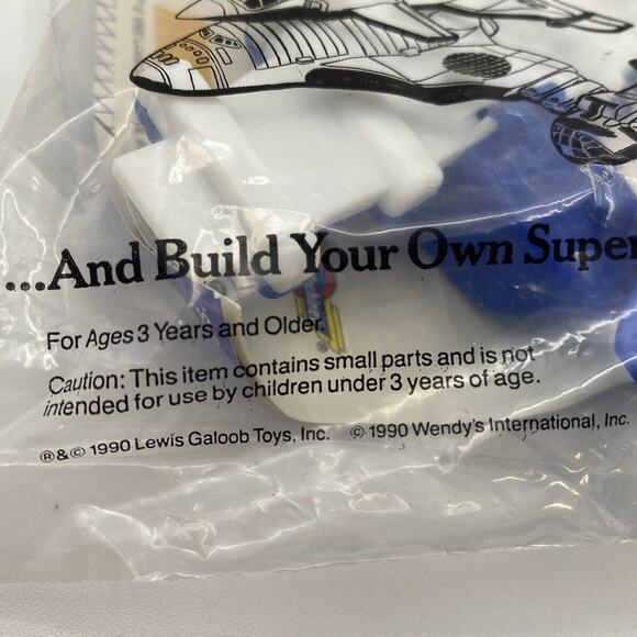 1990 Super Sky Carrier Micro Machines SEALED collectible toy Wendy’s Kids Meal - Picture 4 of 9